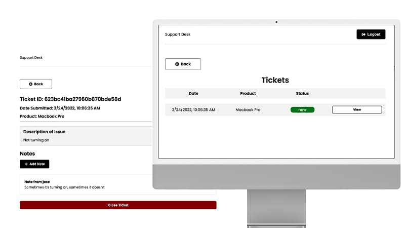 Support Desk System (Under Maintenance)